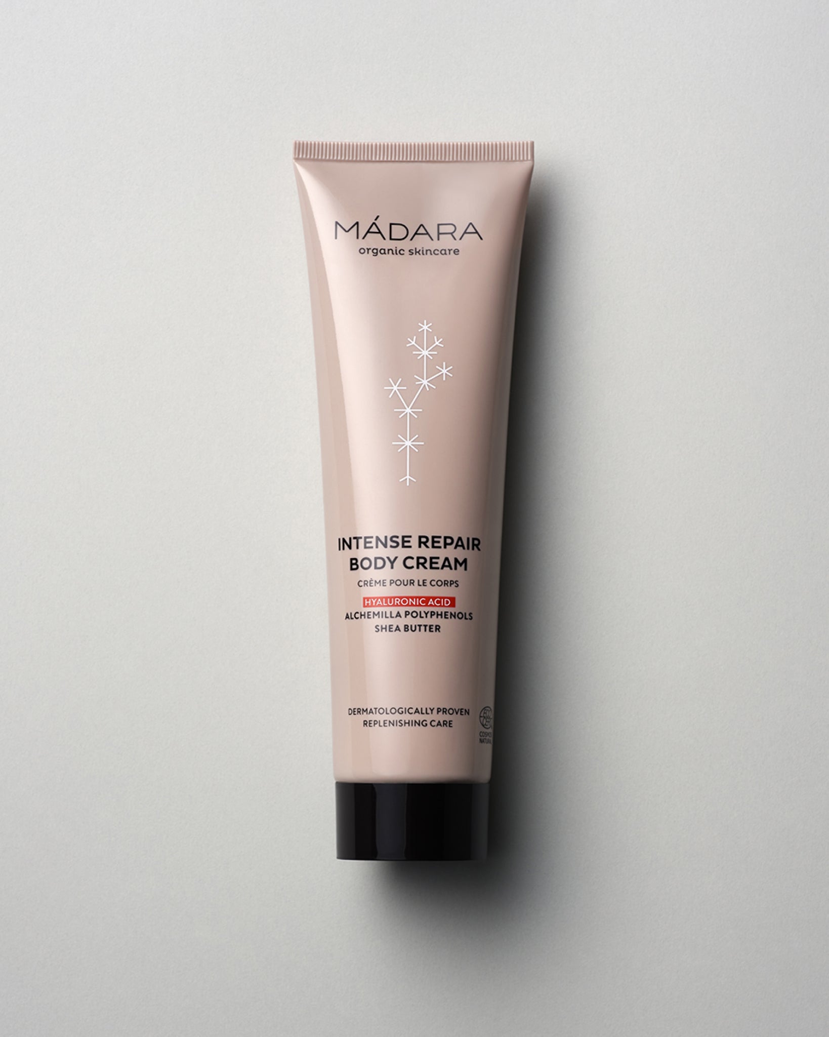 MΓDARA Organic Skincare intense repair body cream A1115 face cream product photo on plain background.