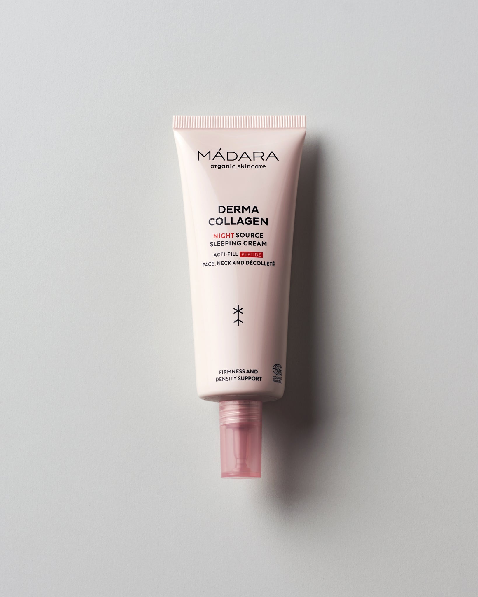 MÁDARA Organic Skincare night source sleeping cream madara A3062 face cream product photo on plain background.