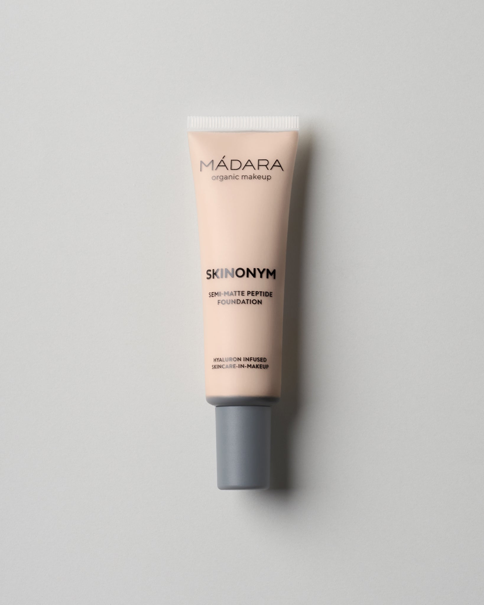 MΓDARA Organic Skincare skinonym foundation porcelain A6081 foundation product photo on plain background.