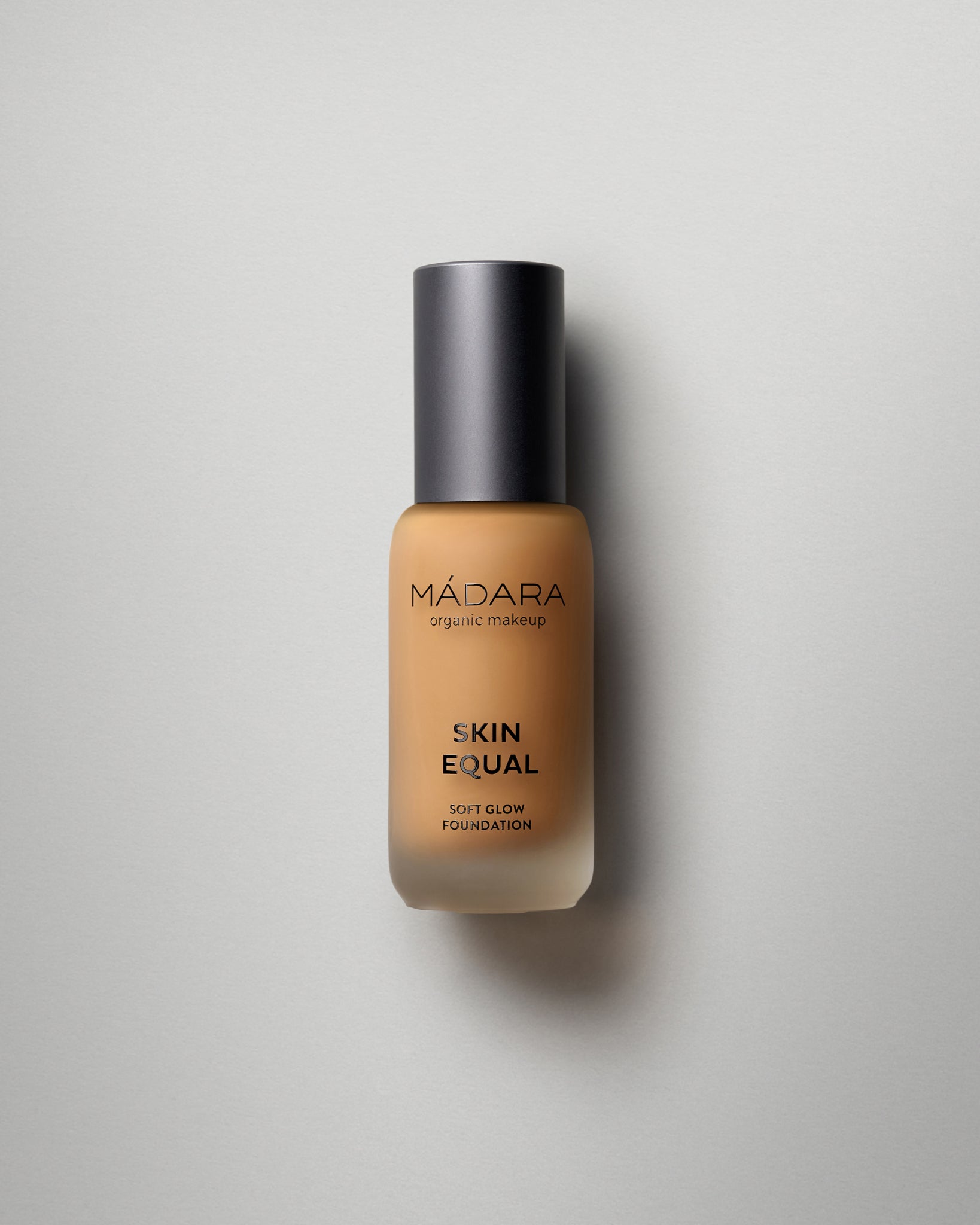 MÁDARA Organic Skincare soft glow foundation olive A6061 foundation product photo on plain background.