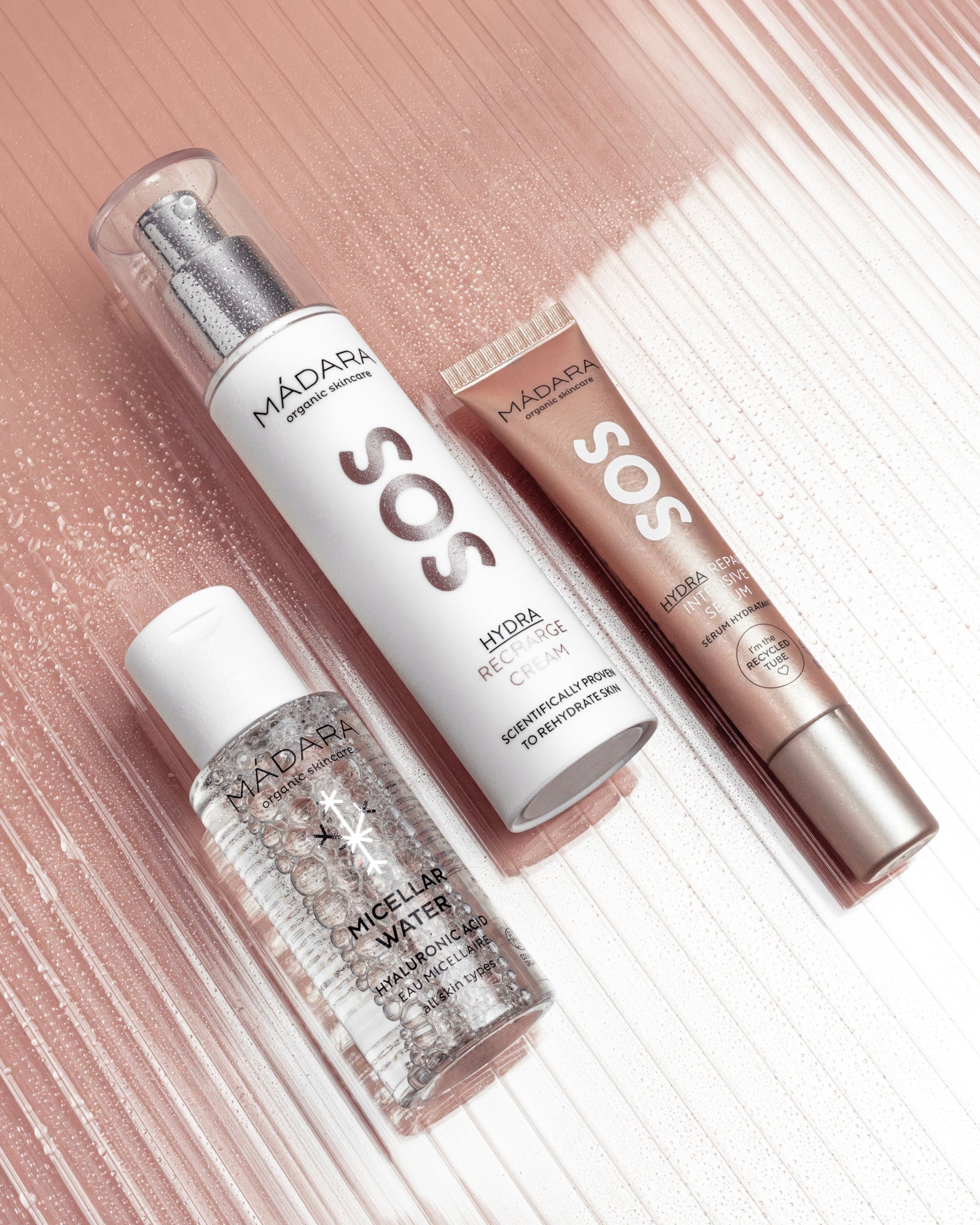 MÁDARA Organic Skincare for dry skin A0034 product photo on plain background.