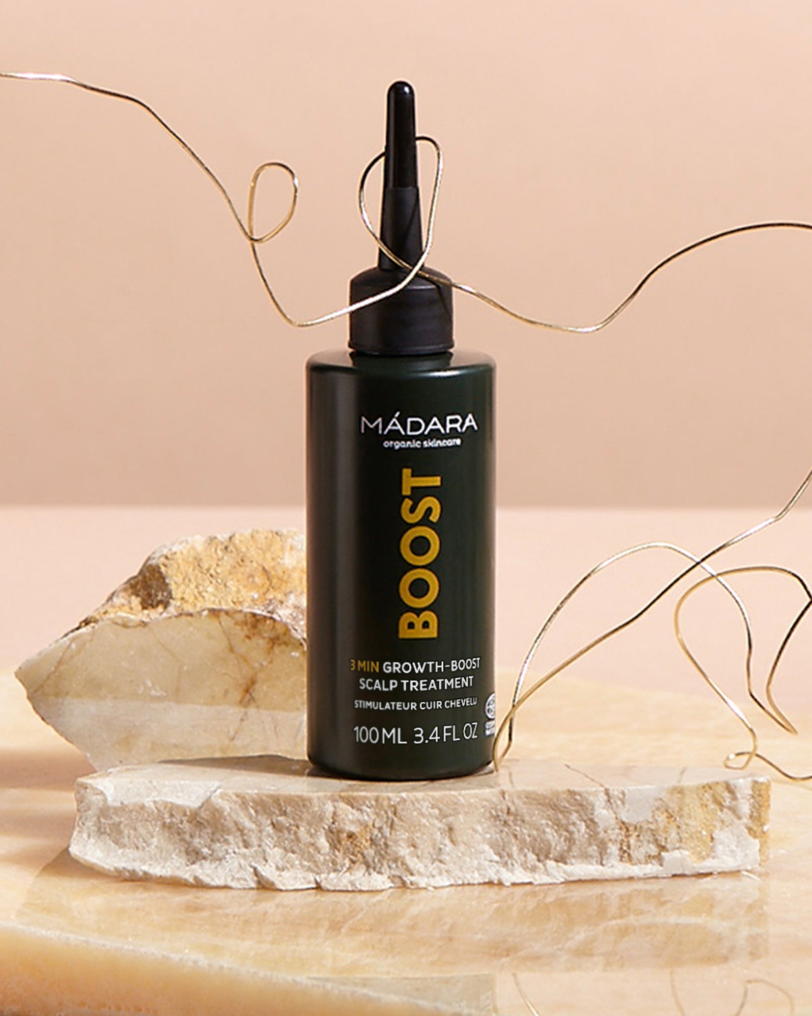 MÁDARA Organic Skincare fungi based hair treament A4070 product photo on plain background.