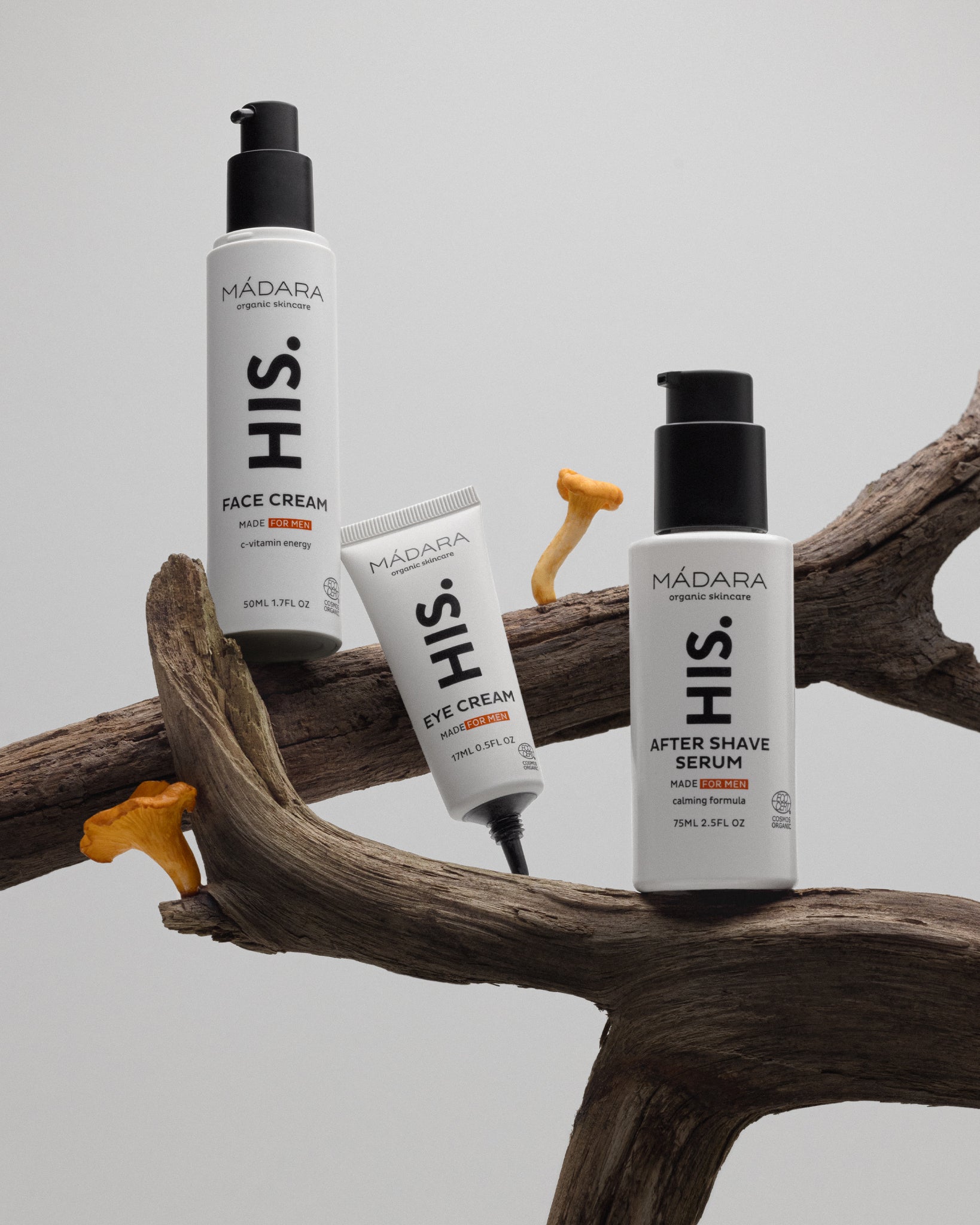 MÁDARA Organic Skincare his collection A5003 product photo on plain background.