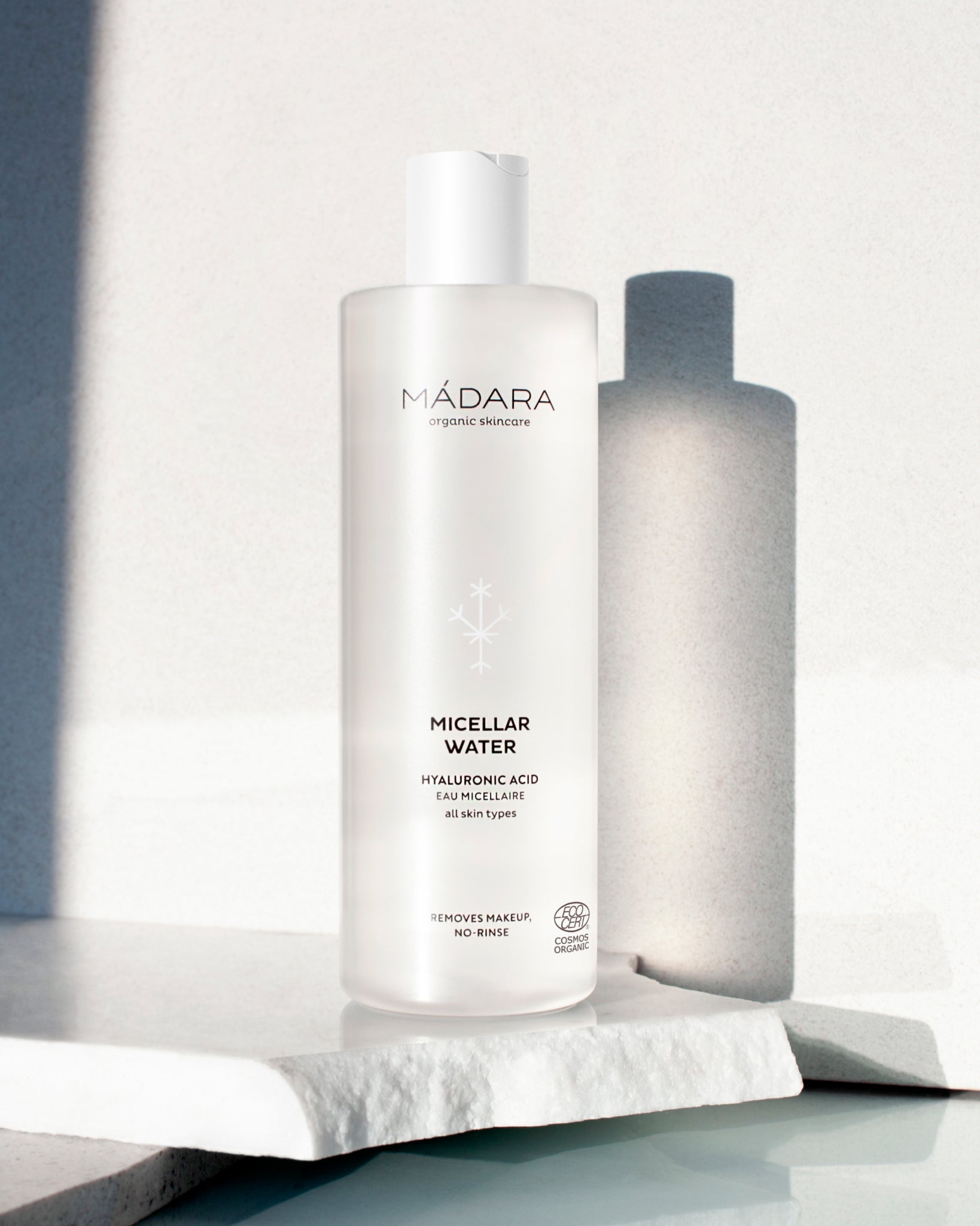 MÁDARA Organic Skincare organic no rinse micellar water A2041 product photo on plain background.