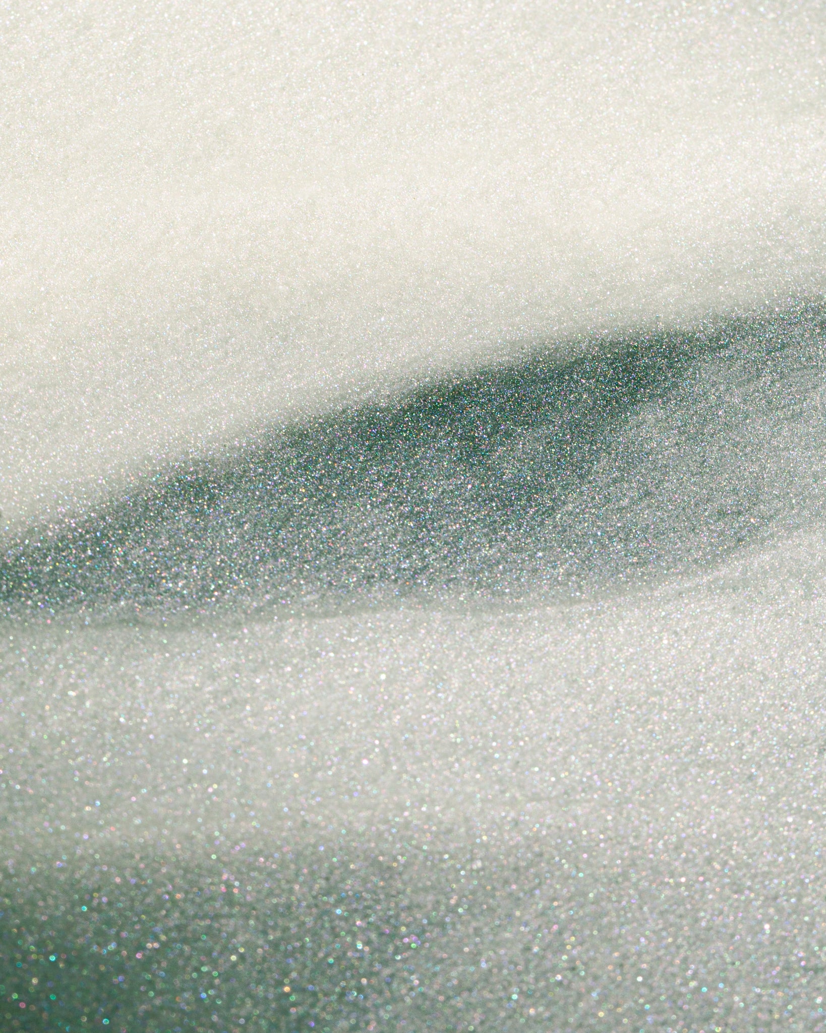 Texture close-up of MÁDARA Organic Skincare brightening peel mask SM2101 17 face mask �swatch demonstrates consistency and finish.