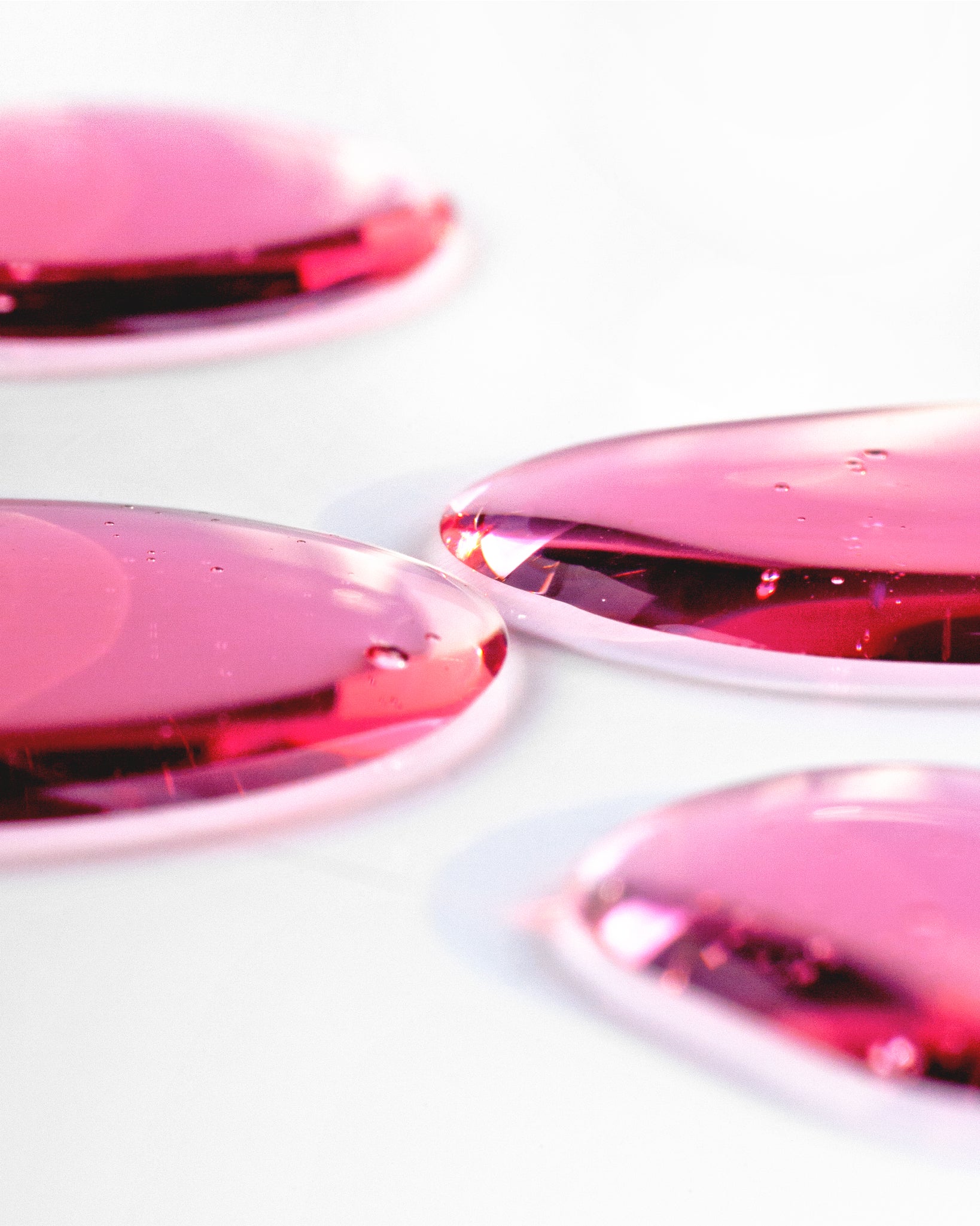 Texture close-up of MÁDARA Organic Skincare plant stem cell concentrate A3260 �swatch demonstrates consistency and finish.